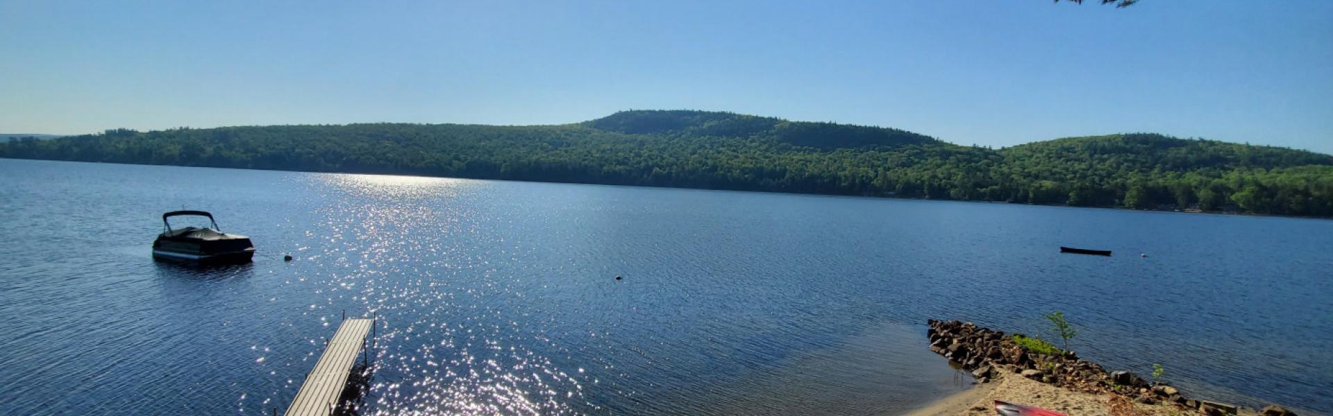 Brown's Beach at Schroon Lake