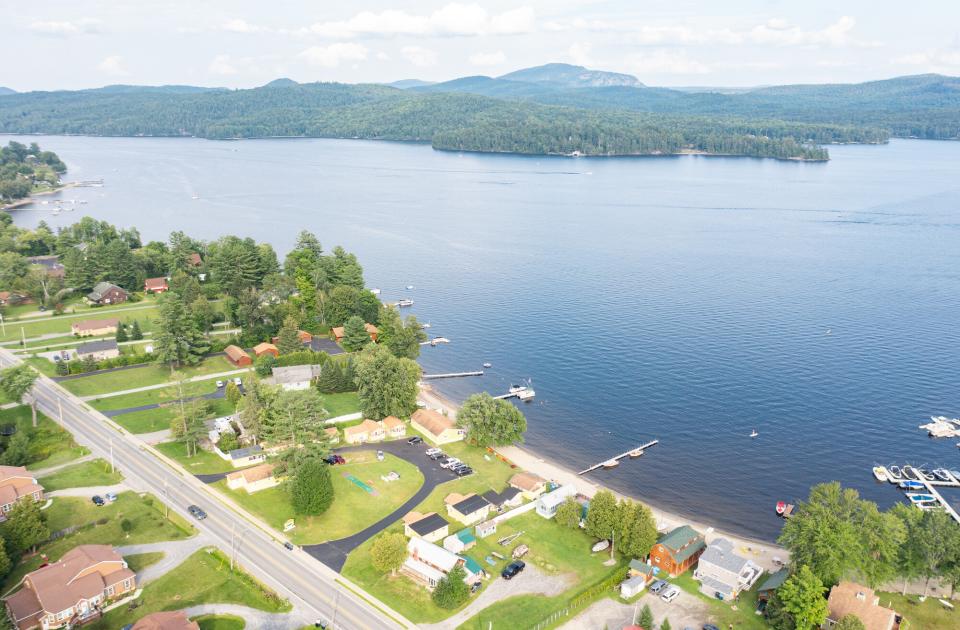 Aerial View of Schroon Lake